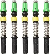 -Pack Trekking Pole Internal Lock with Shock Absorbing Spring, Replacement Part for Carbon Fiber Hiking Poles, Adjustable ...