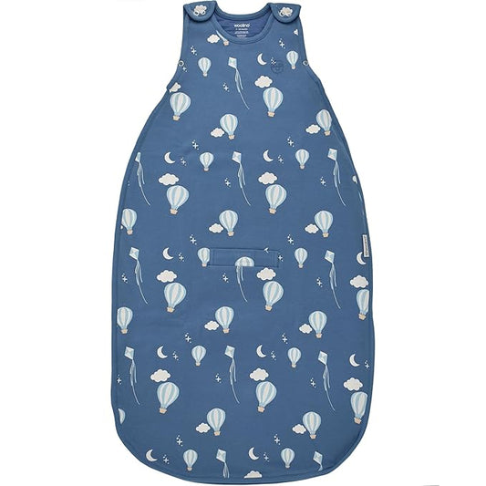 Woolino Merino Wool & Organic Cotton Baby Sleep Sack 2-24 Months – Ultimate 4-Season Baby Sleeping Bag, Universal Size Wea...