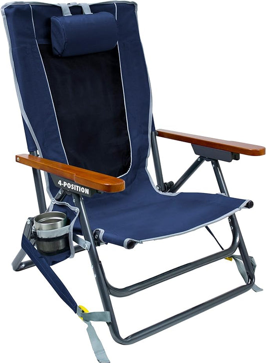 GCI Outdoor Wilderness Reclining Portable Backpack Chair